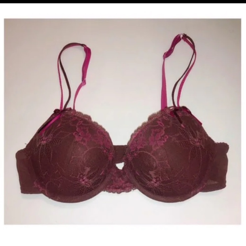 Lace push-up bra